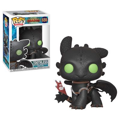 How to Train Your Dragon 3: Toothless Pop Vinyl Figure