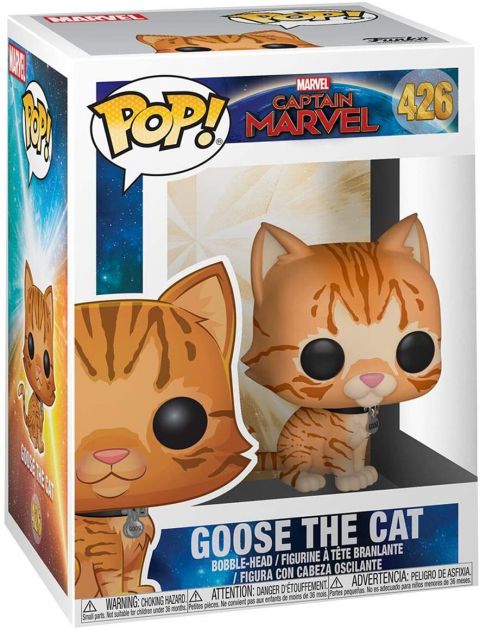 Captain Marvel: Goose the Cat Pop Vinyl Figure