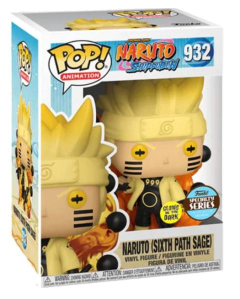 Naruto Shippuden: Naruto (Six Path Sage) (GITD) Pop Figure (Specialty Series)