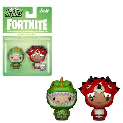 Fortnite: Rex & Tricera Ops Pint Size Hero Mini Figure (2-Pack)