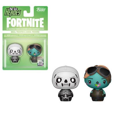 Fortnite: Skull Trooper & Ghoul Trooper Pint Size Hero Mini Figure (2-Pack)