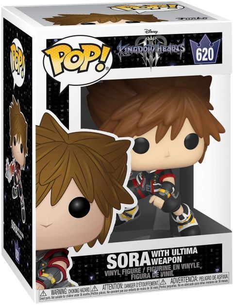 Kingdom Hearts 3: Sora w/ Ultima Weapon Pop Figure