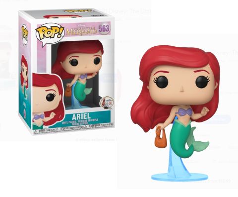 Disney: Ariel w/ Bag Pop Vinyl Figure (Little Mermaid)