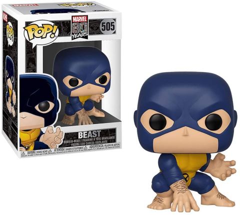 Marvel 80th Anniversary: Beast (First Appearance) Pop Vinyl Figure