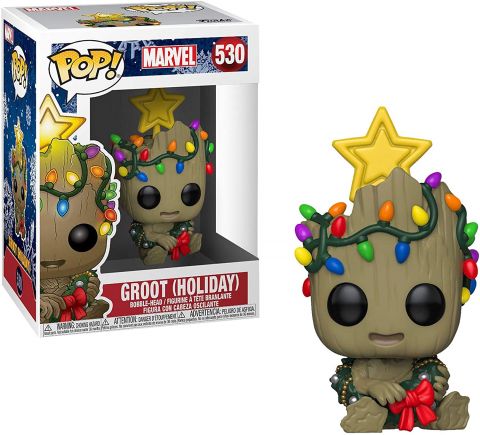 Marvel Holiday: Guardians of the Galaxy - Groot (Baby) w/ Decorations Pop Vinyl Figure