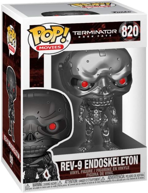 Terminator Dark Fate: Rev-9 (Endoskeleton) Pop Figure