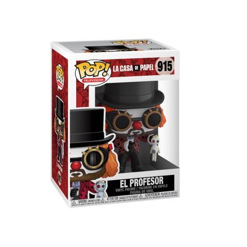 Money Heist: El Profesor Pop Figure (La Casa De Papel)