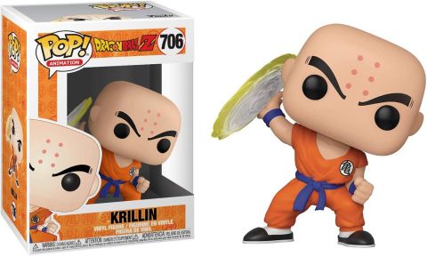 Dragon Ball Z: Krillin w/ Destructo Disc Pop Figure