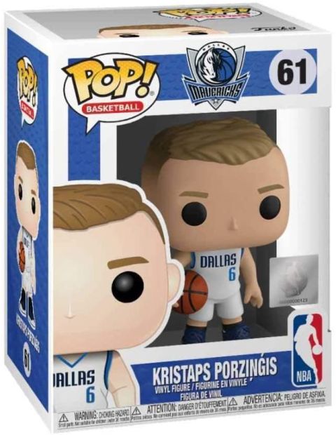 NBA Stars: Mavericks - Kristaps Porzingis Pop Figure