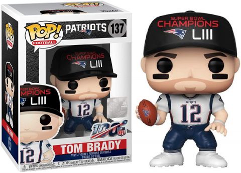 NFL Stars: Patriots - Tom Brady Pop Figure (SB Champions LIII)