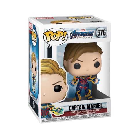 Avengers Endgame: Captain Marvel (New Hair) Pop Figure