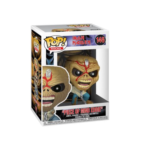 Pop Rocks: Iron Maiden - Piece of Mind (Skeleton Eddie) Pop Figure