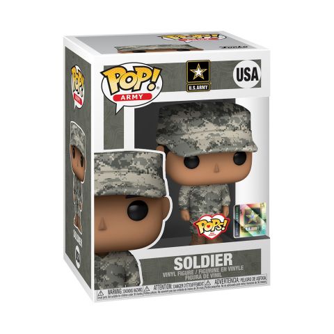 POP Military: Army Soldier Male - Fatigue H Pop Figure