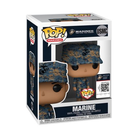 POP Military: Marine Female - Fatigue H Pop Figure