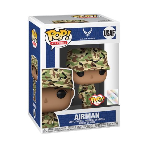 POP Military: Air Force Female - Fatigue H Pop Figure