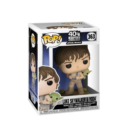 Star Wars: Luke (Training) w/ Yoda Pop Figure