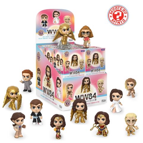 [DISPLAY] Wonder Woman WW84: PDQ Mystery Minis Trading Figure Assortment (Display of 12)