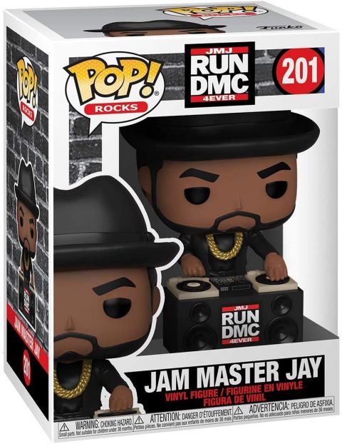 POP Rocks: Run-DMC - Jam Master Jay Pop Figure