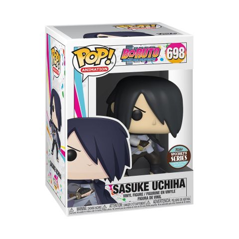 Boruto: Sasuke Uchiha w/ Cape Pop Figure (Specialty Series)