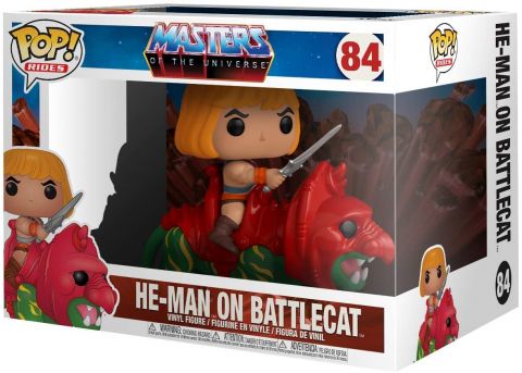 Masters of the Universe: He-Man on Battle Cat Pop Ride Figure