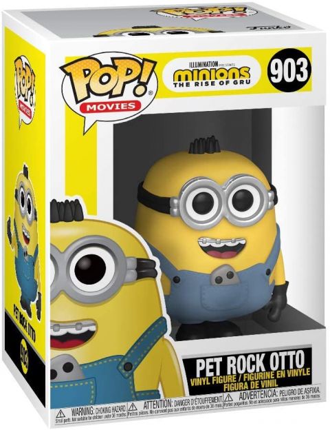 Minions Rise of Gru: Otto (Pet Rock) Pop Figure