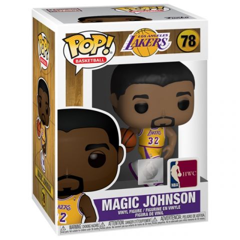 NBA Legends: Magic Johnson (Lakers Home) Pop Figure