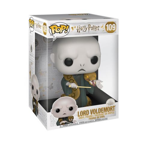Harry Potter: Voldemort w/ Nagini 10'' Jumbo Pop Figure