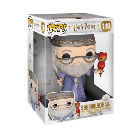 Harry Potter: Dumbledore w/ Fawkes 10'' Jumbo Pop Figure