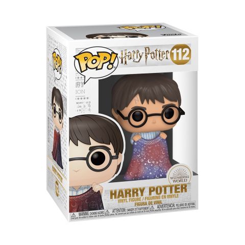Harry Potter: Harry w/ Invisibility Cloak Pop Figure