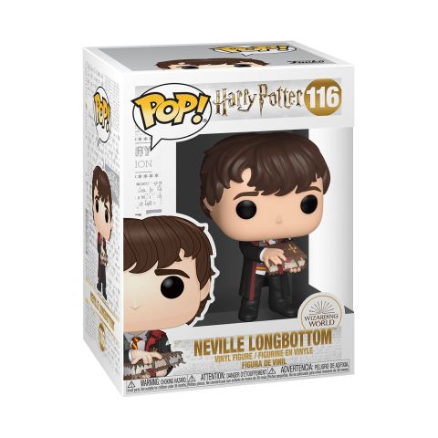 Harry Potter: Neville w/ Monster Book Pop Figure