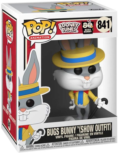 Looney Tunes: Bugs 80th Anniversary - Bugs In Show Outfit Pop Figure