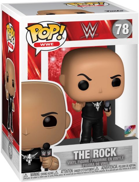 WWE: NWSS - The Rock Pop Figure