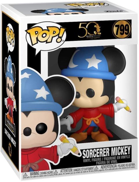 Disney: Archives - Mickey Mouse (Sorcerer) Pop Figure