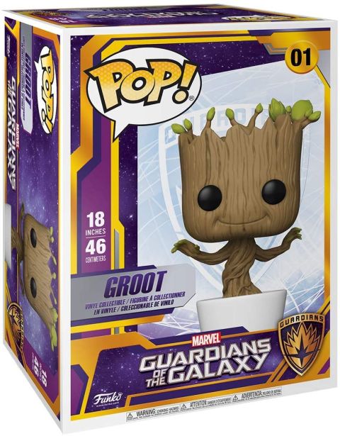 Guardians of the Galaxy: Groot (Potted) 18'' Mega Pop Figure (Figures)