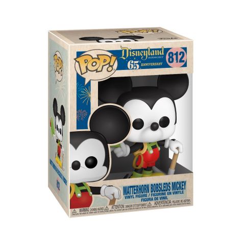 Disney: Disney 65th - Mickey Mouse (Matterhorn Bobsled) Pop Figure