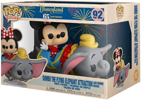 Disney: Disney 65th - Minnie w/ Flying Dumbo Ride Pop Ride Figure