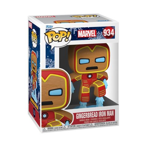 Marvel Holiday: Iron Man (Gingerbread) Pop Figure