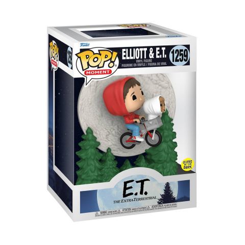 ET 40th Anniversary: Elliot and ET Flying (GW) Deluxe Pop Figure