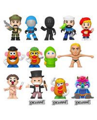 [DISPLAY] Retro Toys: Hasbro PDQ Mystery Mini Trading Figures (Display of 12) (Specialty Series)