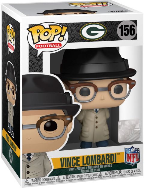 NFL Legends: Packers - Vince Lombardi Pop Figure