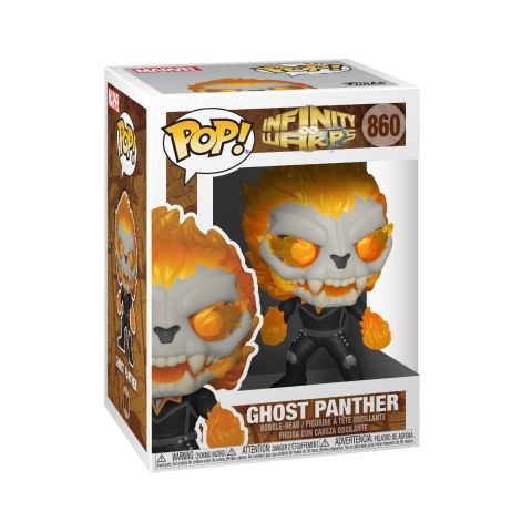 Marvel Infinity Warps: Ghost Panther Pop Figure