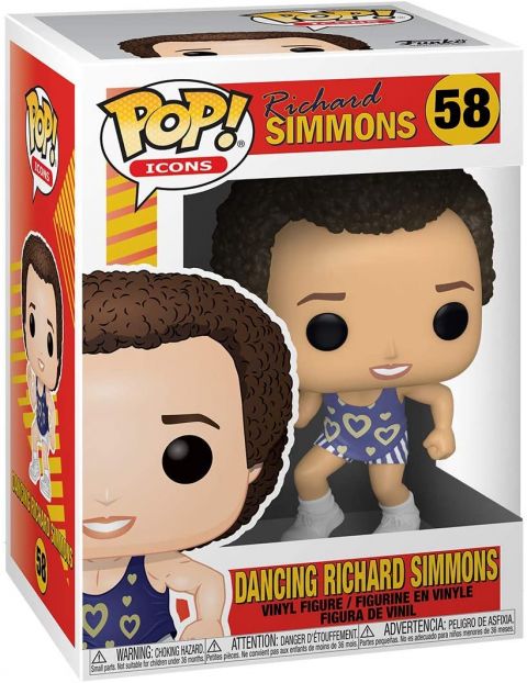 Pop Icons: Richard Simmons (Dancing) Pop Figure