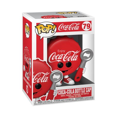 Ad Icons: Coke - Coca-Cola Bottle Cap Pop Figure