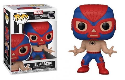 Marvel Lucha Libre: El Aracno (Spiderman) Pop Figure