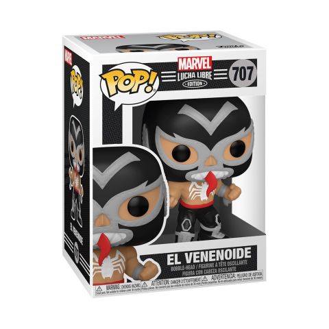 Marvel Lucha Libre: El Venenoide (Venom) Pop Figure