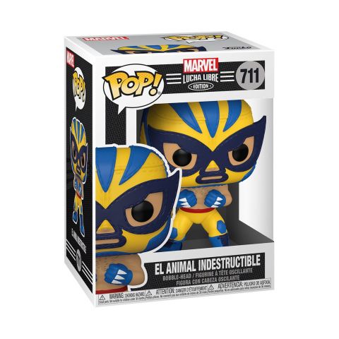 Marvel Lucha Libre: El Animal Indestructible (Wolverine) Pop Figure
