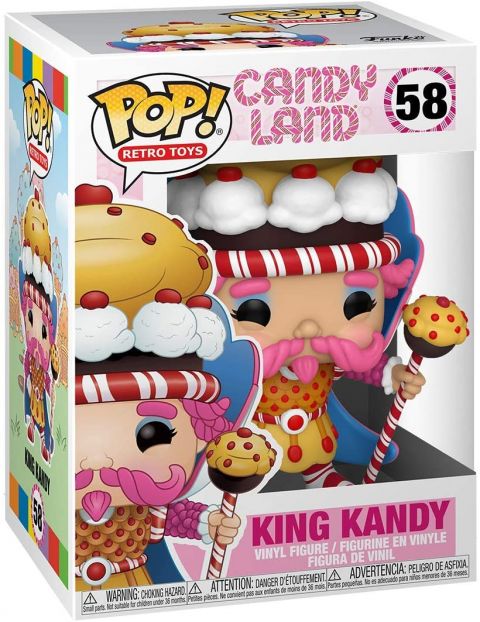 Retro Toys: Candyland - King Kandy Pop Figure