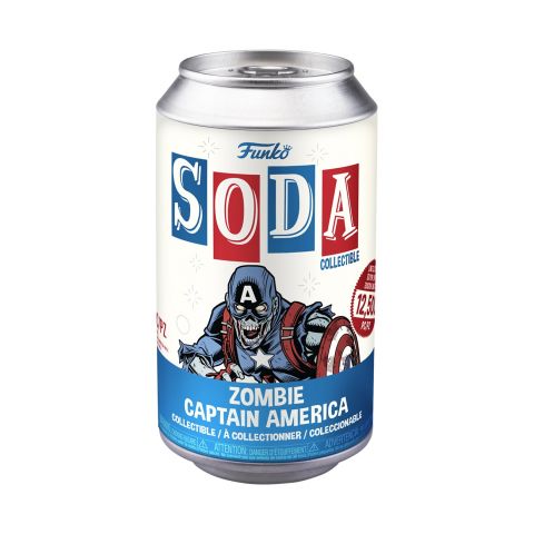 Marvel's What If?: Zombie Captain America Vinyl Soda Figure (Limited Edition: 12,500 PCS)