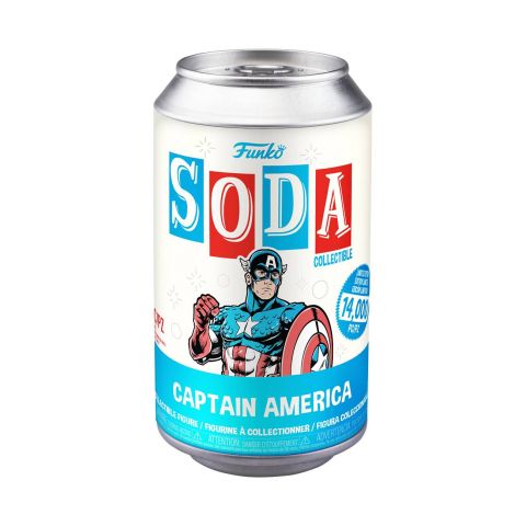 Captain America: Captain America Vinyl Soda Figure (Limited Edition: 14,000 PCS)