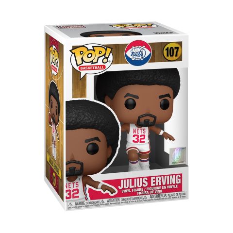 NBA Legends: Nets - Julius Erving (Home) Pop Figure